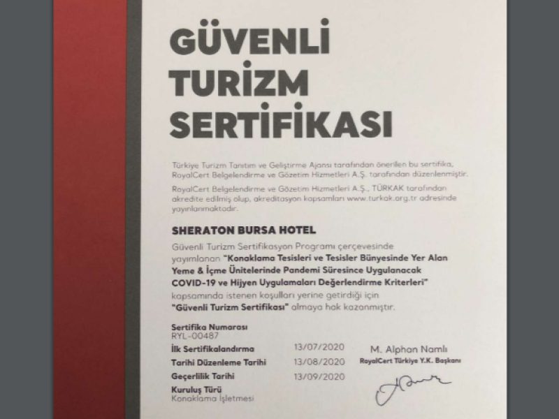 Sheraton Bursa Hotel SPA